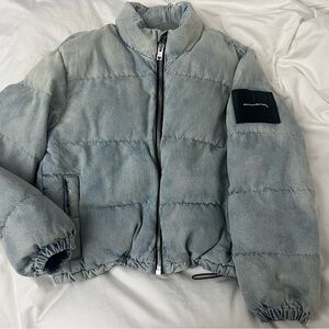 Alexander Wang Light Blue Denim Jacket